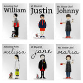 Characters Personalized Decoposter